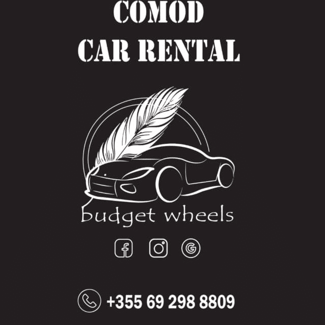 COMOD CAR RENTAL logo